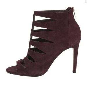 Saks Fifth Avenue Women's Heeled Boots - Deep Purple